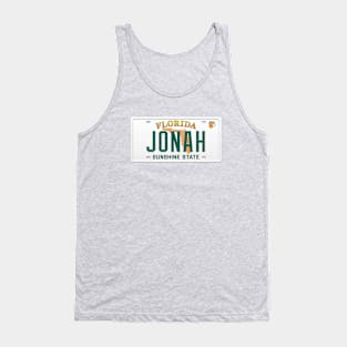 Jonah License Plate - FL Tank Top